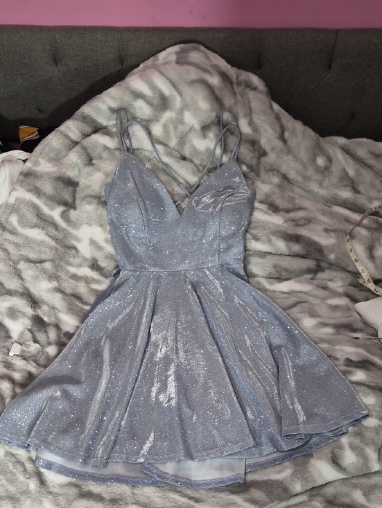 Windsor Dresses & Skirts - Windsor Light Blue Shimmery Dress Size Small